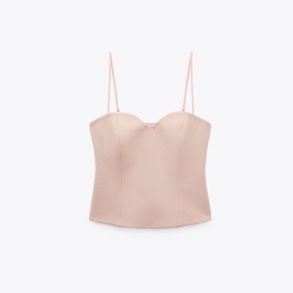 𝗡𝗪𝗧 𝗭𝗮𝗿𝗮 • Bustier Strapless Top - Picture 7 of 13